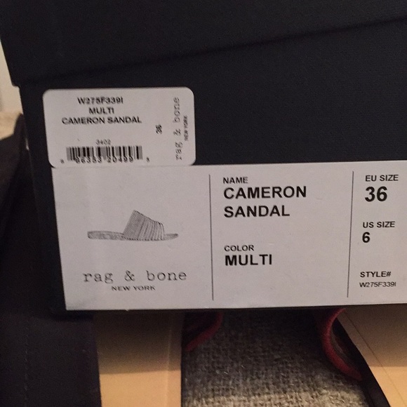 RAG AND BONE CAMERON SLIDES - Picture 8 of 8